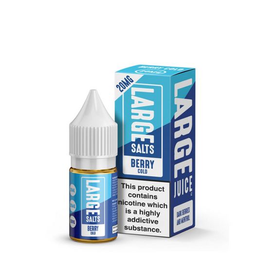 Large Salts Berry Cold 10ml Nic Salt E Liquid Oxva Vapes