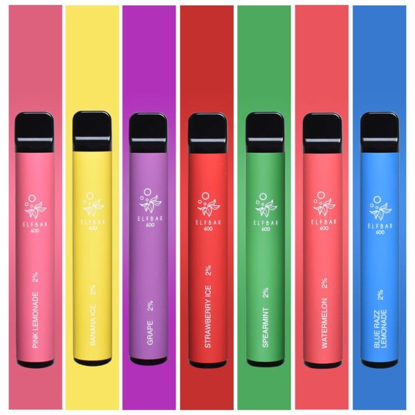 600 Apple Peach Disposable Vape - Image 2