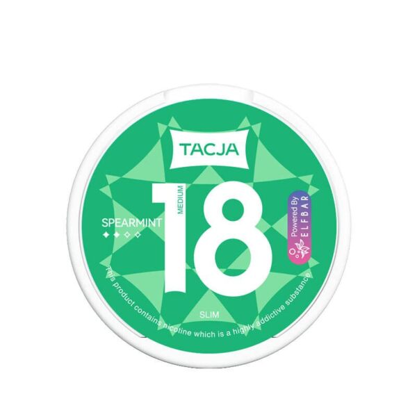 TACJA Spearmint Nicotine Pouches - Image 3