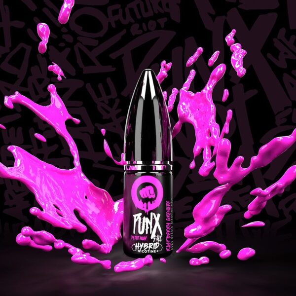 Punx Raspberry Grenade Nicsalt E-Liquid 10ml - Image 2