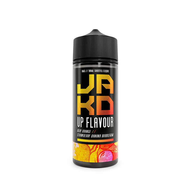 JAK'D Okay Orange Strawberry Banana Bubblegum
