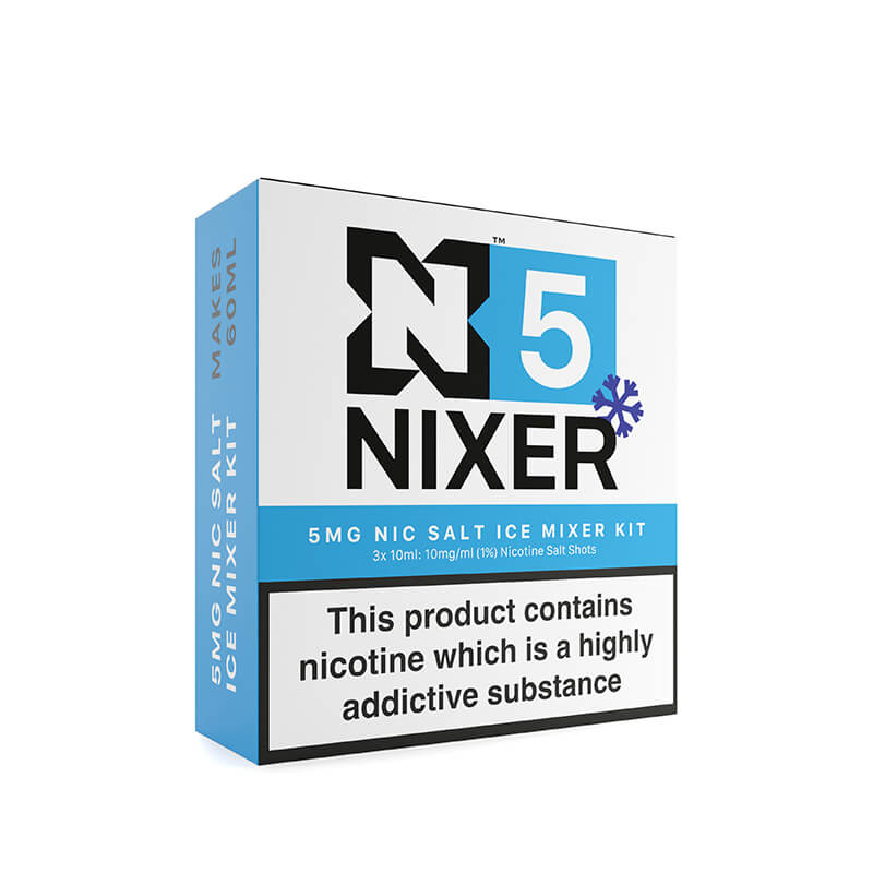 Nixer Salt Ice 5mg Mixer Kit