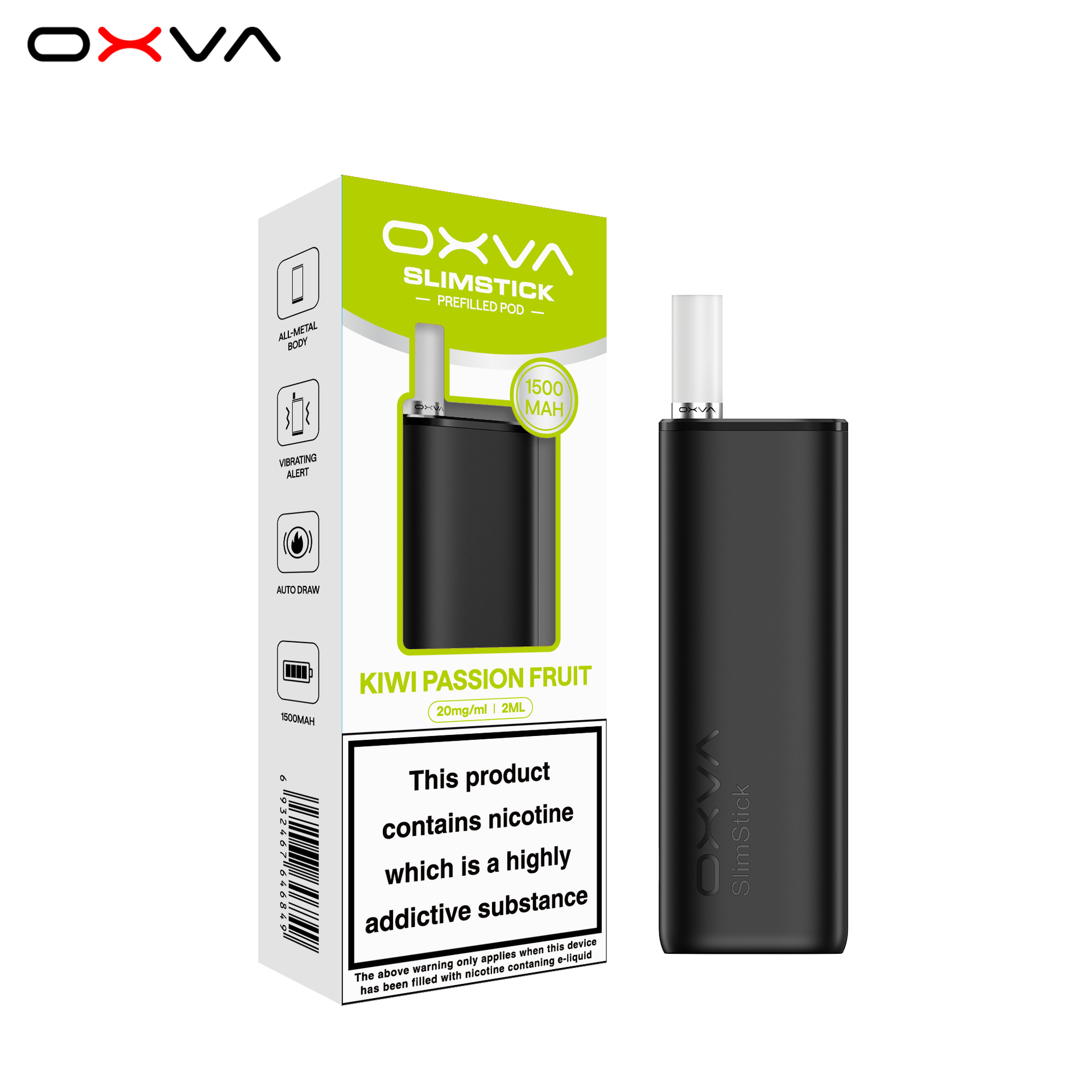 OXVA SlimStick Prefilled Vape Kit