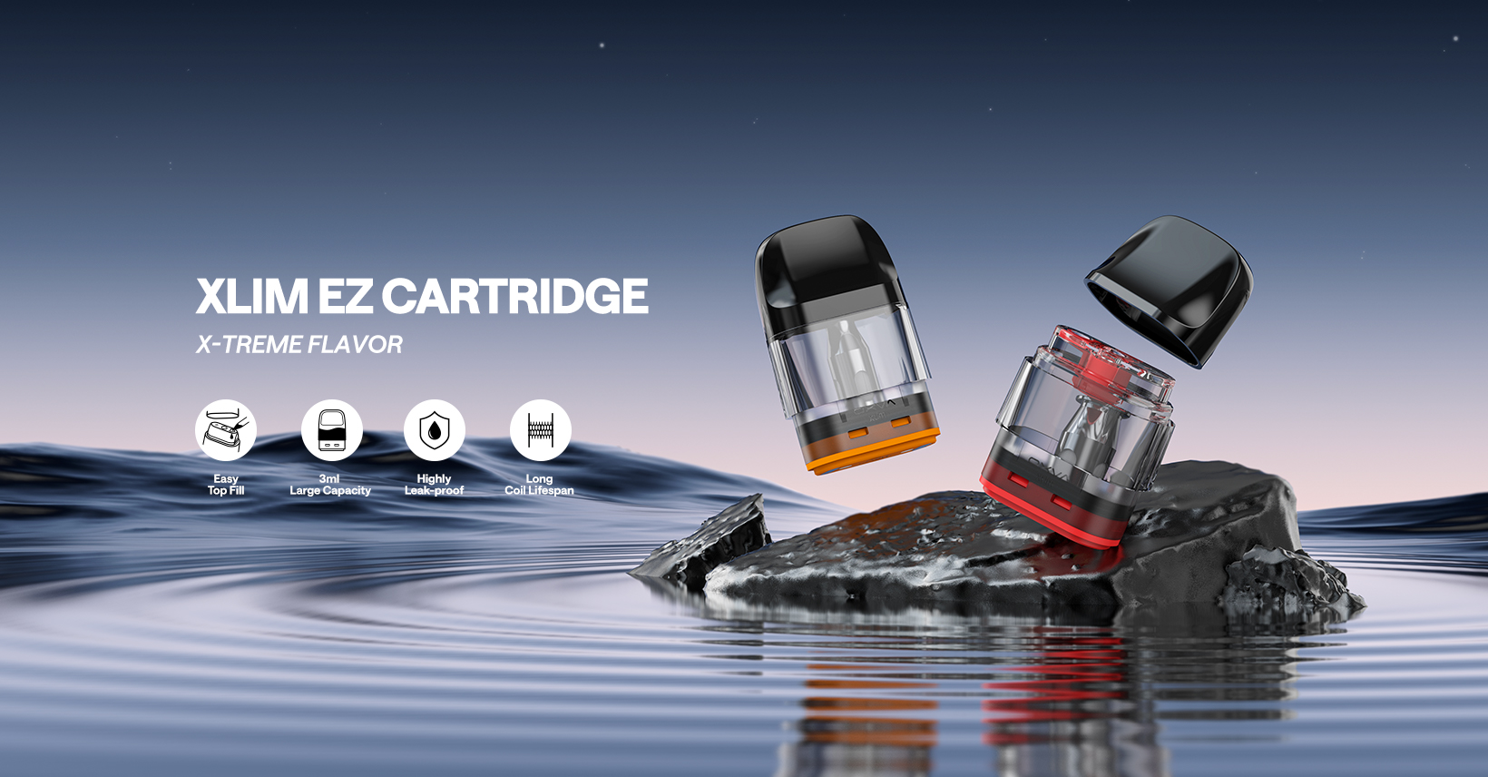 OXVA XLIM EZ Pods UK Banner