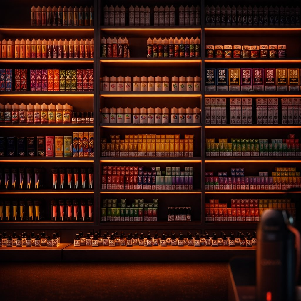 OXVA e-liquid guide hub visual