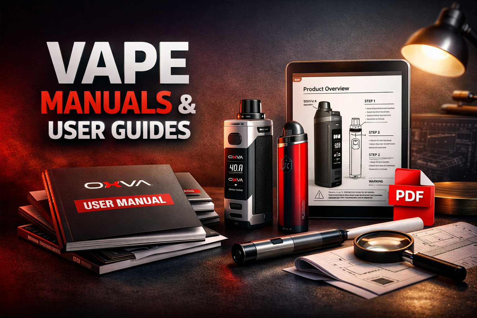 OXVA vape manuals and user guides hero image