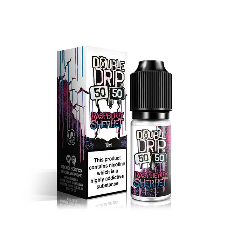 Double Drip Raspberry Sherbet 50/50