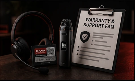 OXVA warranty support FAQ