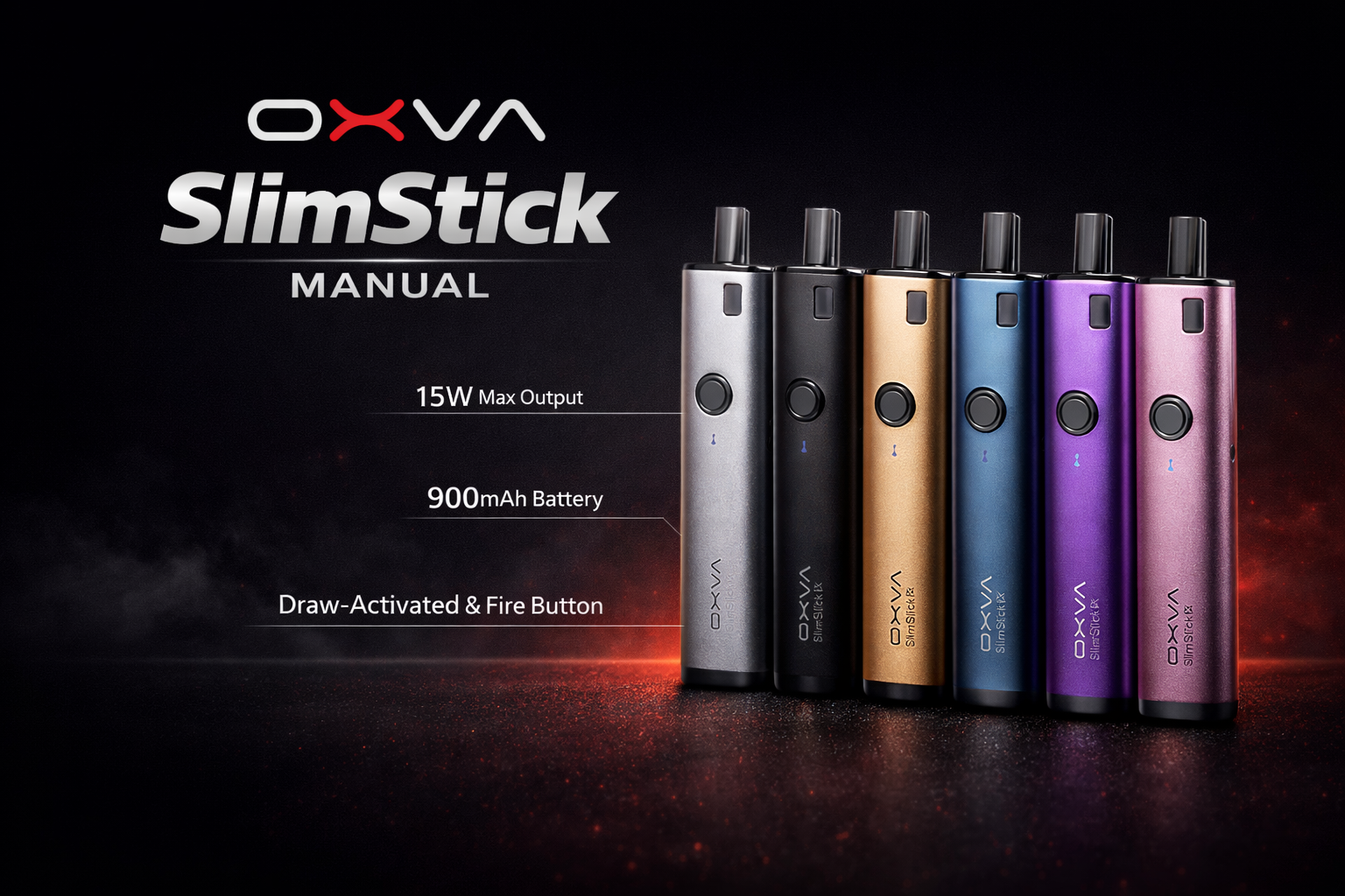 OXVA SlimStick manual hero image