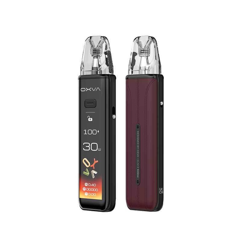 OXVA XLIM 3 Ultra Pod Vape Kit UK in Bordeaux Red