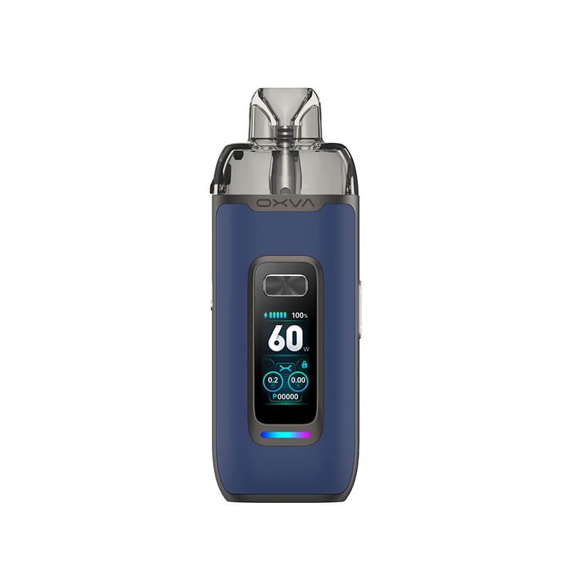 OXVA VPrime Pod Vape Kit UK in Blue Leather