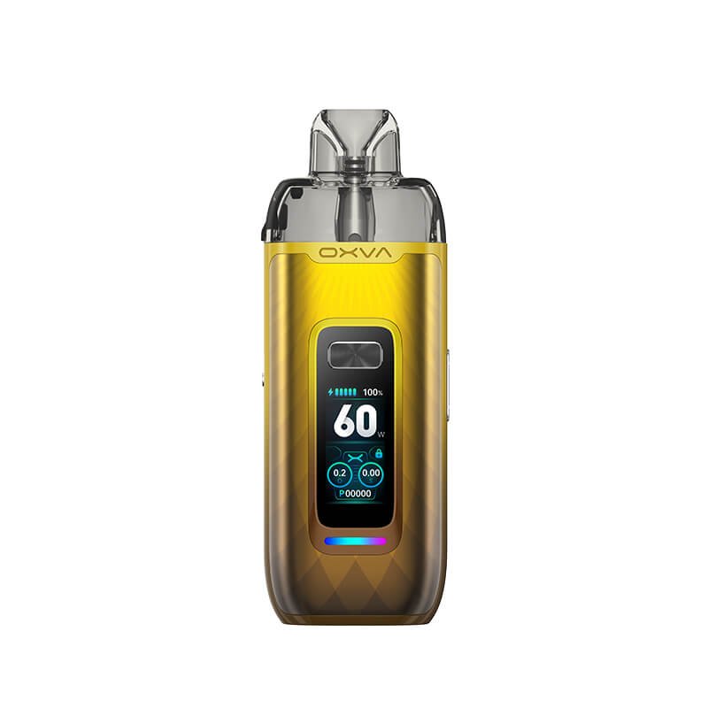 OXVA VPrime Pod Vape Kit UK in Glorious Gold