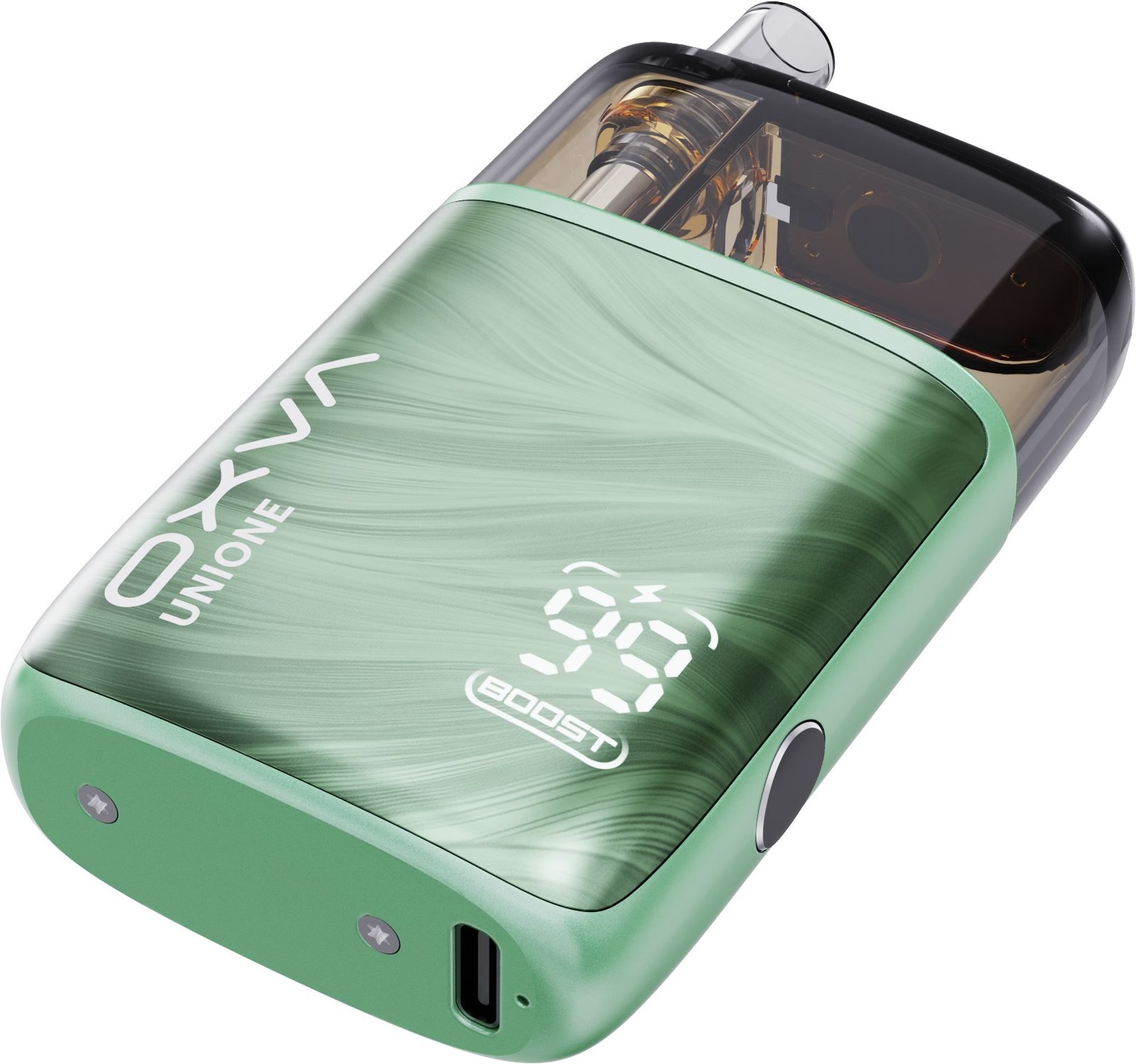 OXVA UNIONE lifestyle shot — fill once vape all week