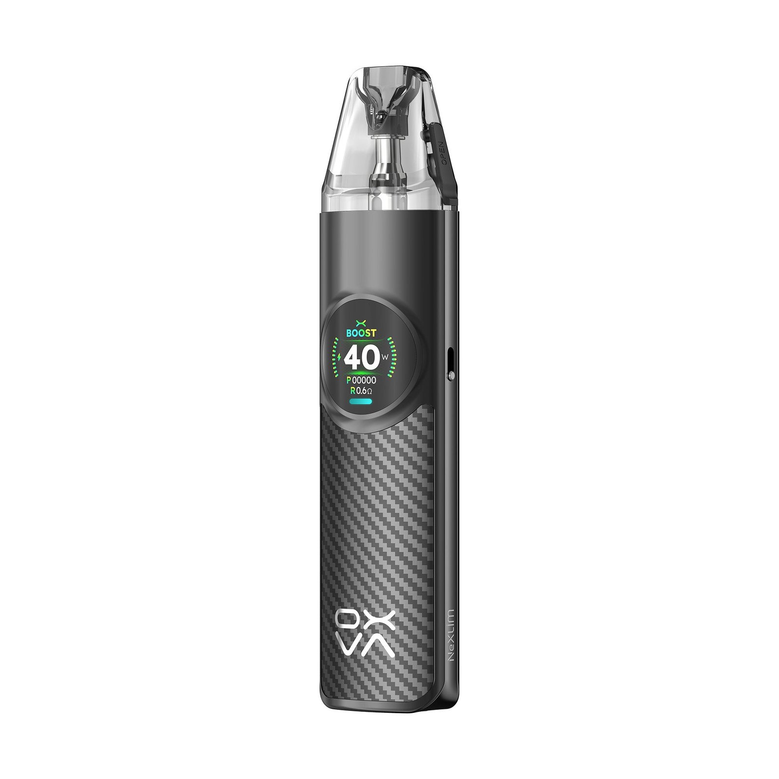 OXVA NeXLIM pod vape kit in Black Warrior colourway