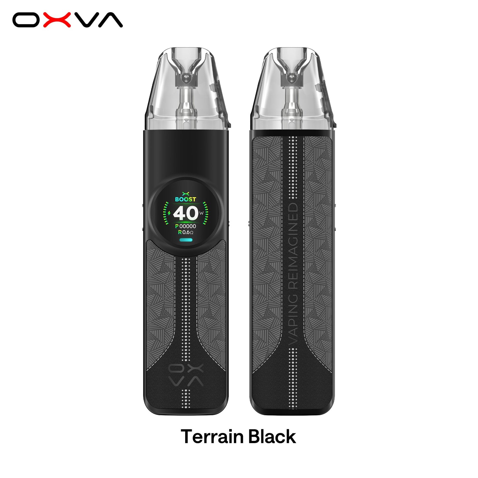 OXVA NeXLIM pod vape kit in Terrain Black colourway