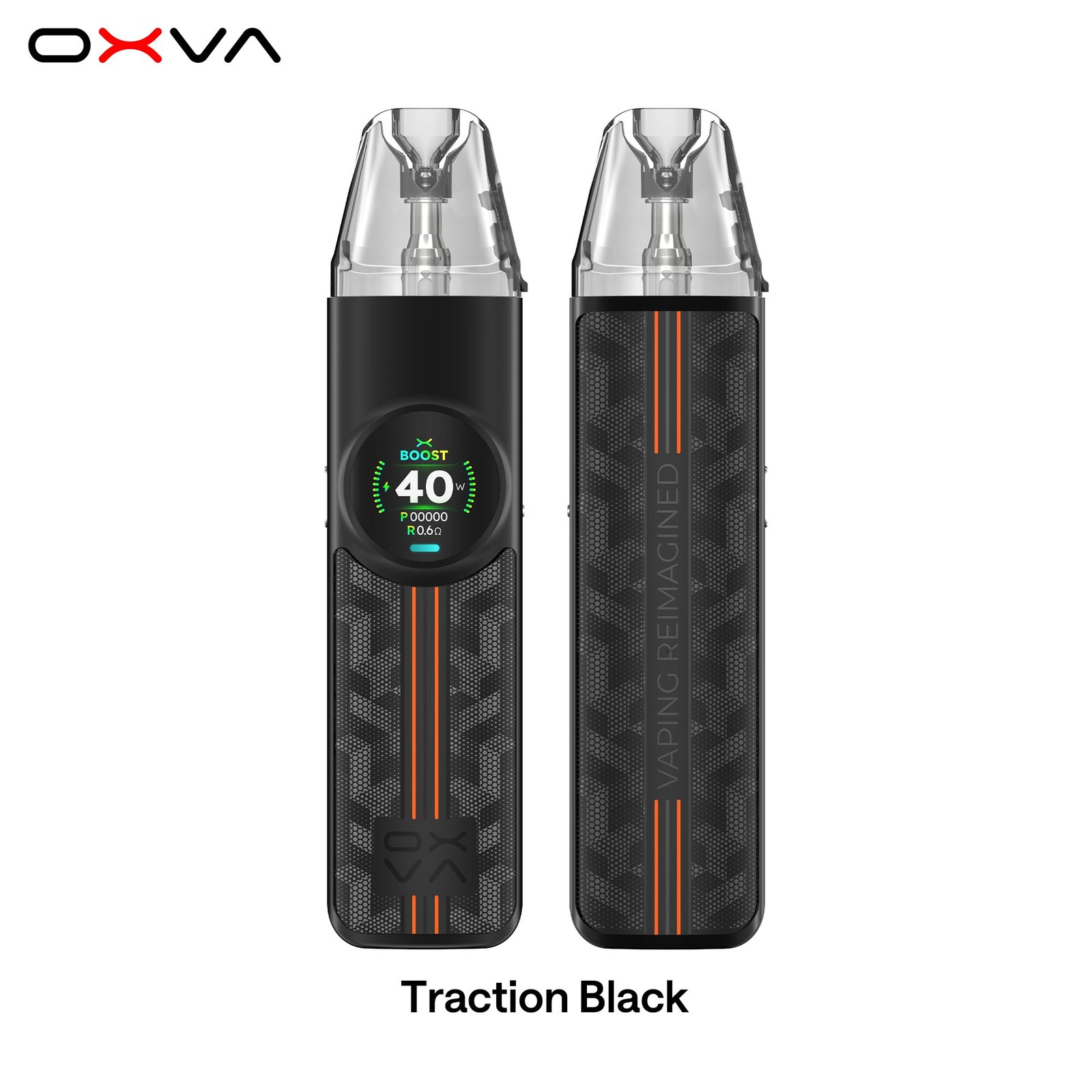 OXVA NeXLIM pod vape kit in Traction Black colourway