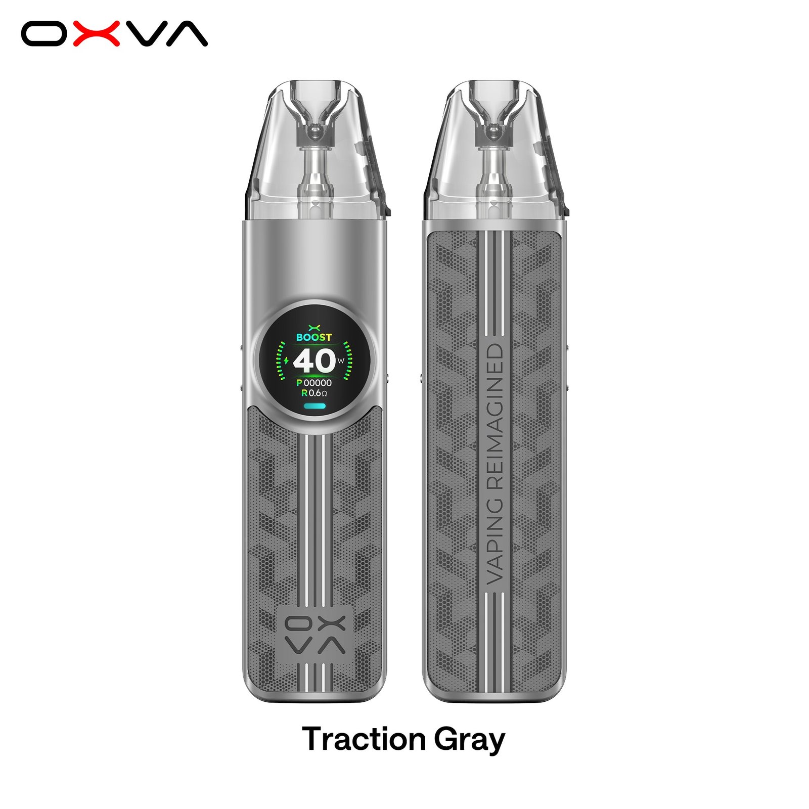 OXVA NeXLIM pod vape kit in Traction Grey colourway