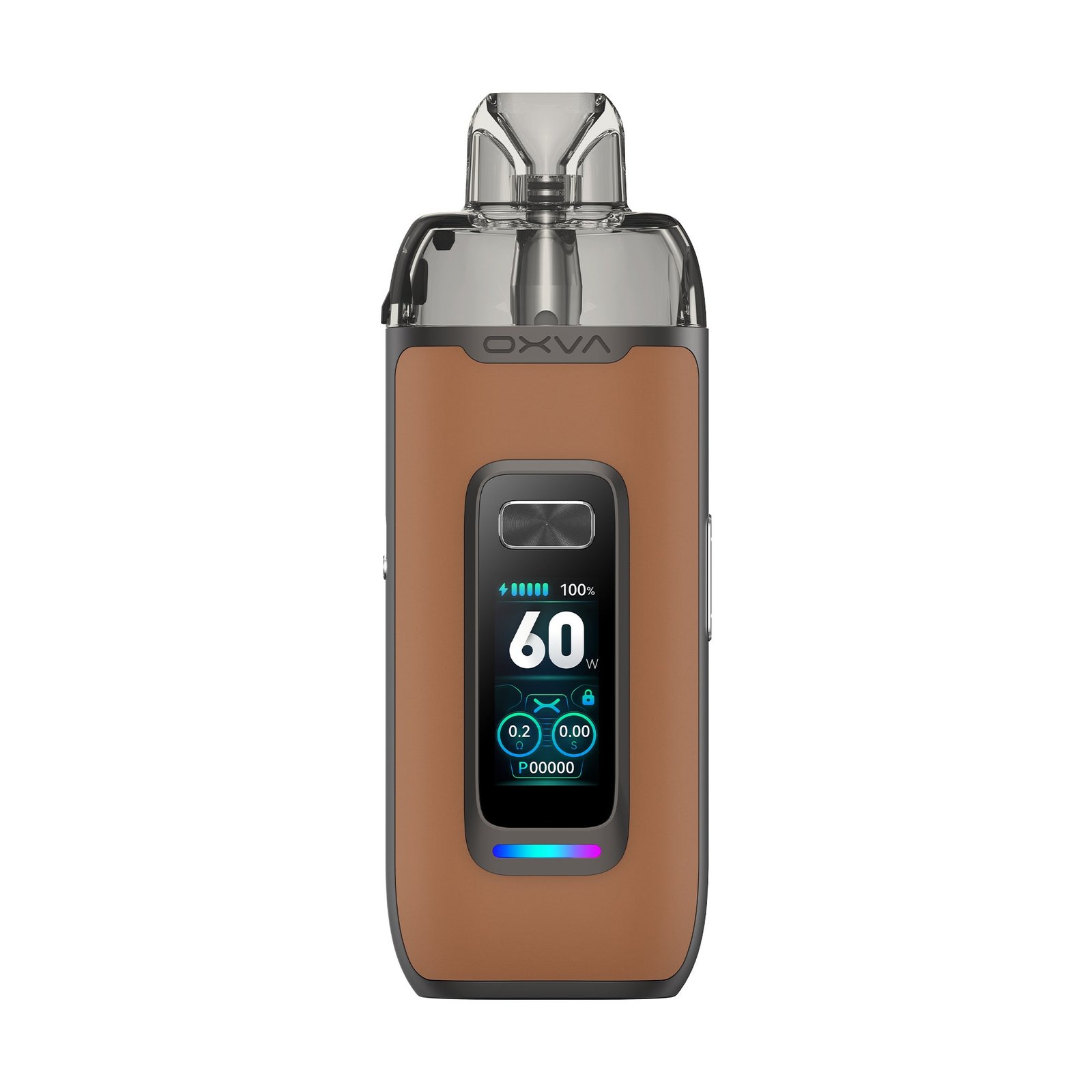 OXVA OXVA VPrime pod vape kit in Brown Leather colourway