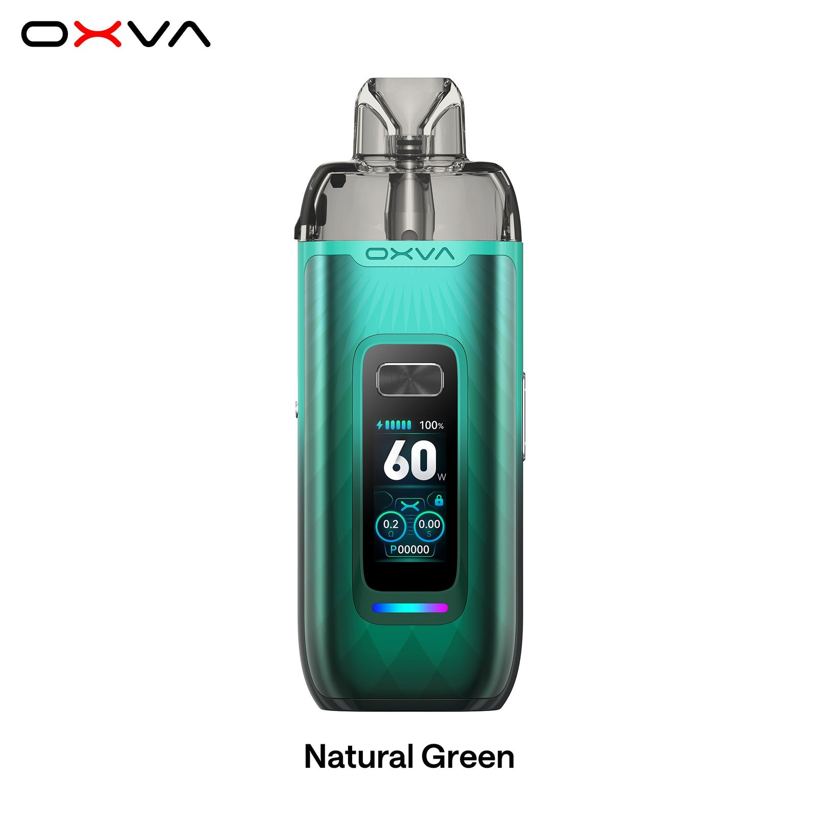 OXVA OXVA VPrime pod vape kit in Natural Green colourway