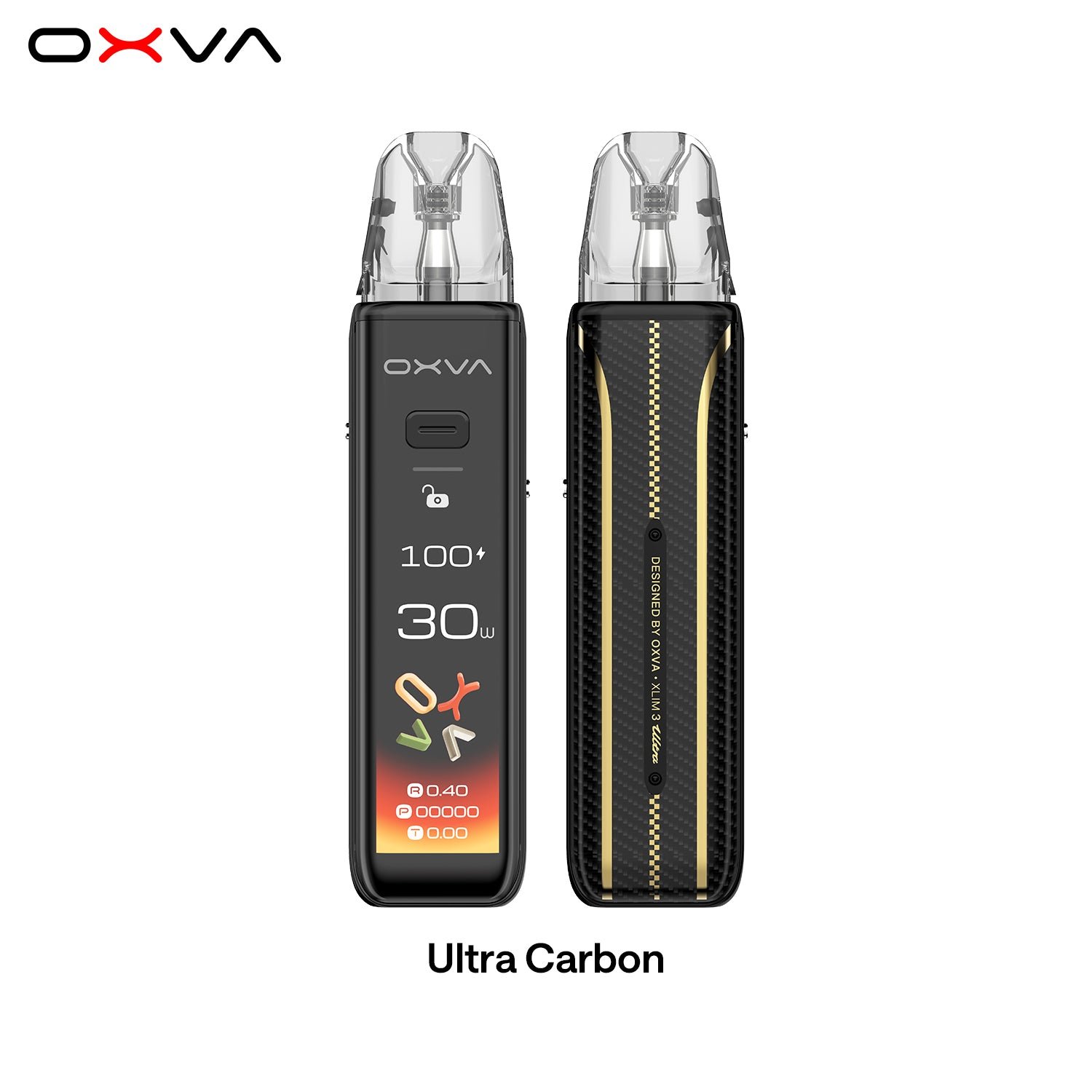 OXVA OXVA XLIM 3 Ultra pod vape kit in Ultra Carbon colourway