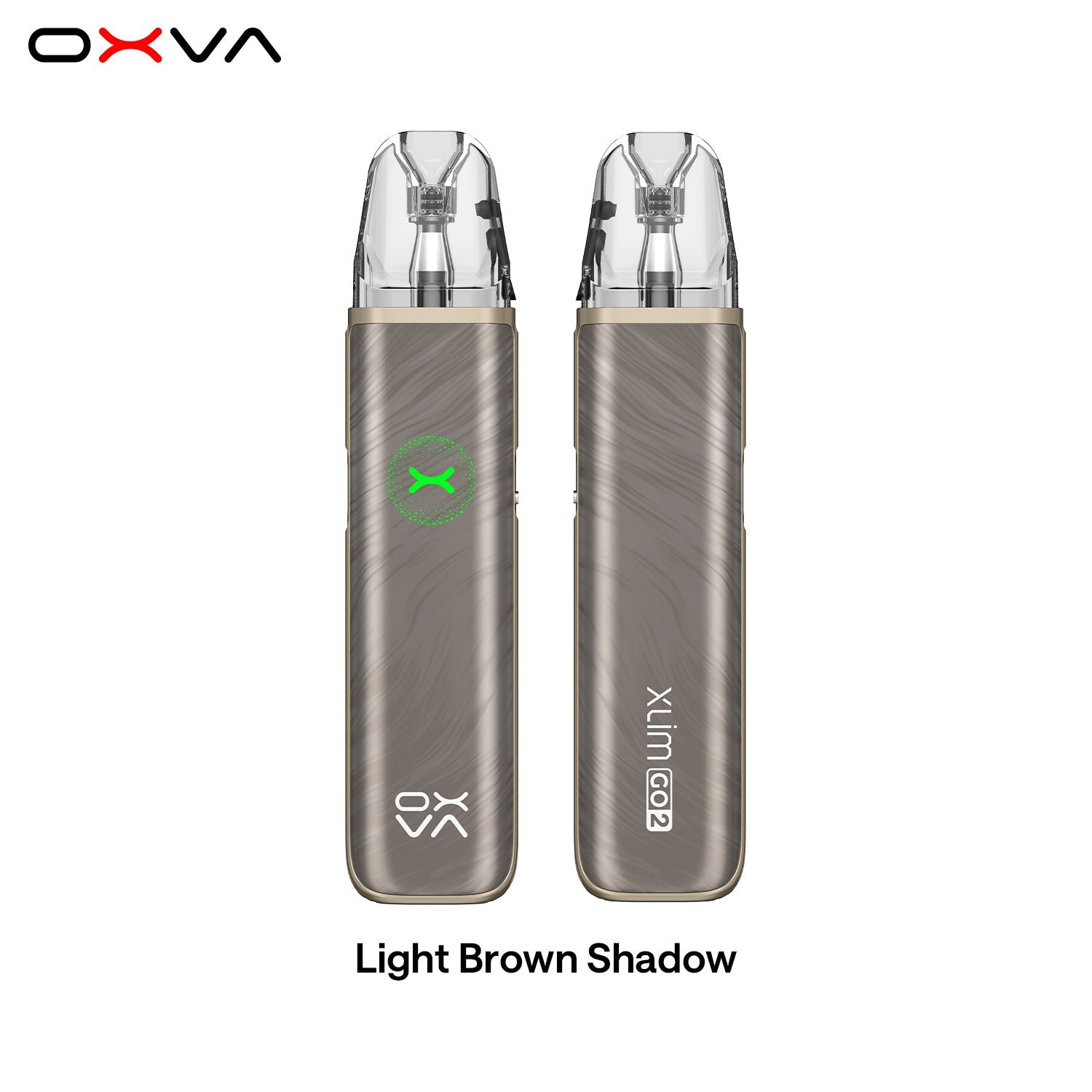 OXVA XLIM Go 2 pod vape kit in Light Brown colourway