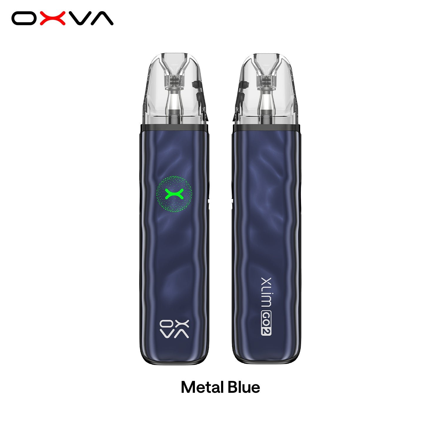 OXVA XLIM Go 2 pod vape kit in Metal Blue colourway