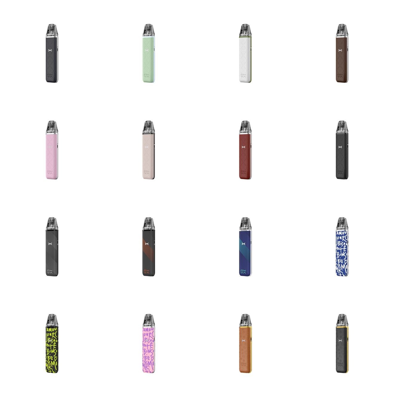 OXVA XLIM Go colours listed by the current UK retailer