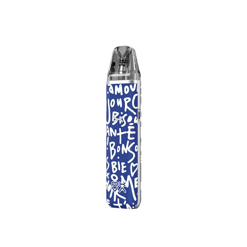 OXVA XLIM Go pod vape kit in Graffiti Blue colourway