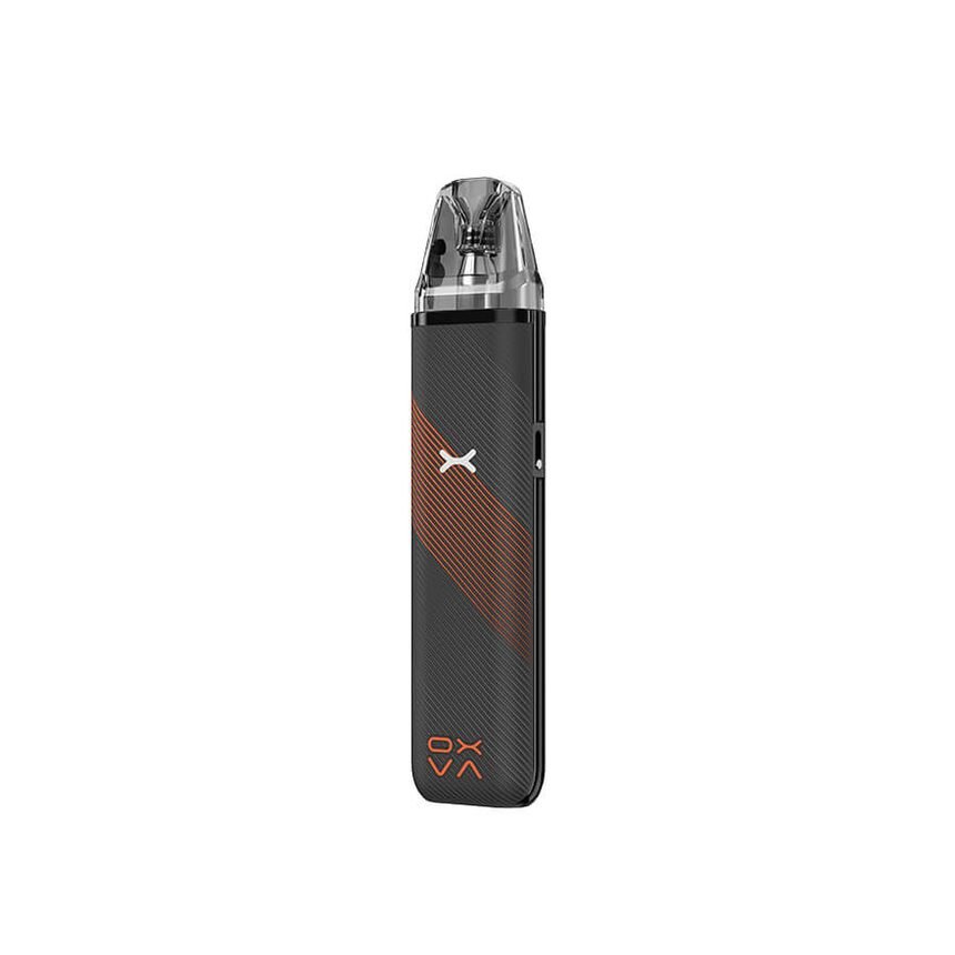OXVA XLIM Go pod vape kit in Striped Orange colourway