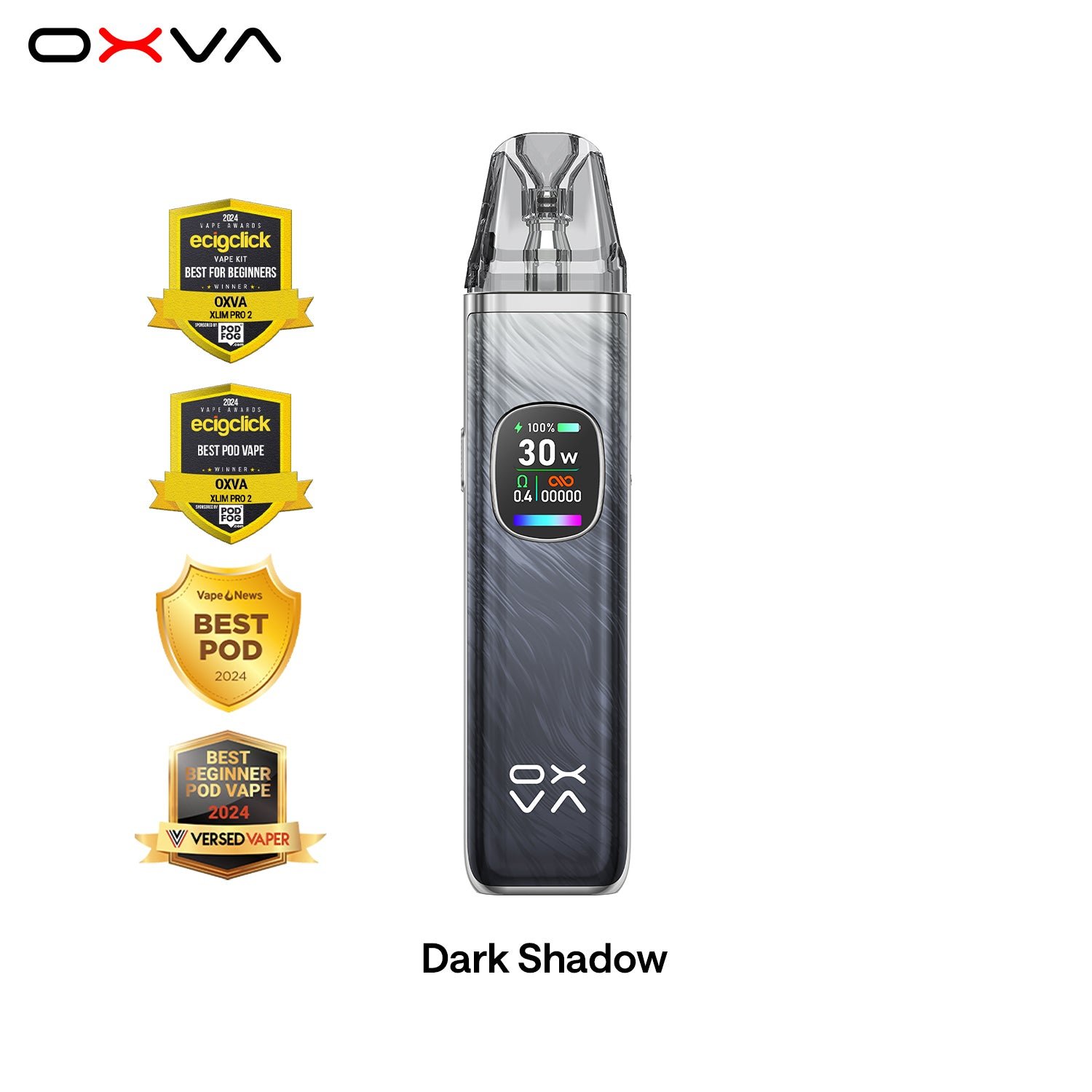 OXVA OXVA XLIM Pro 2 pod vape kit in Dark Shadow colourway