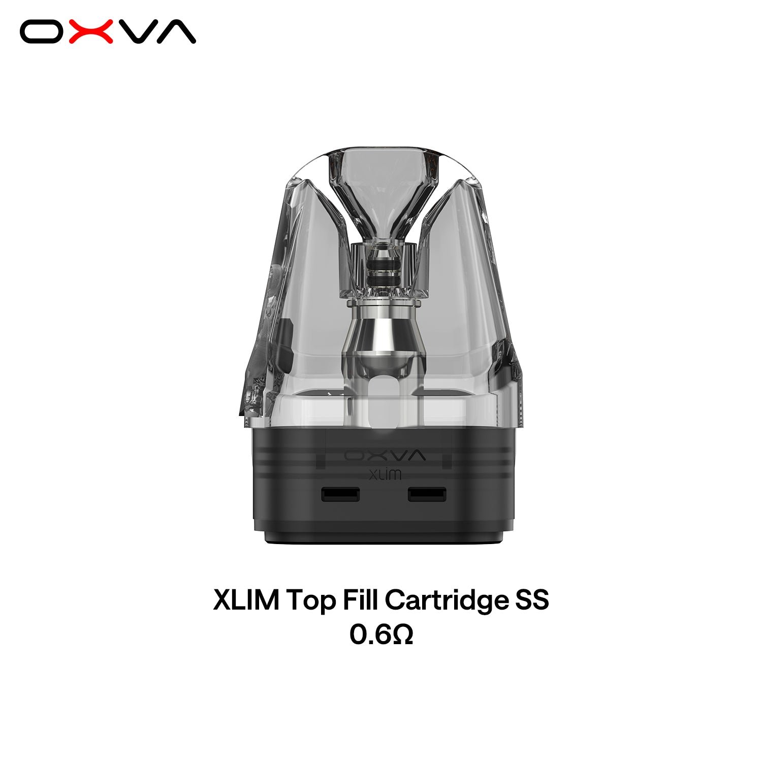 OXVA XLIM top-fill stainless steel pod cartridge
