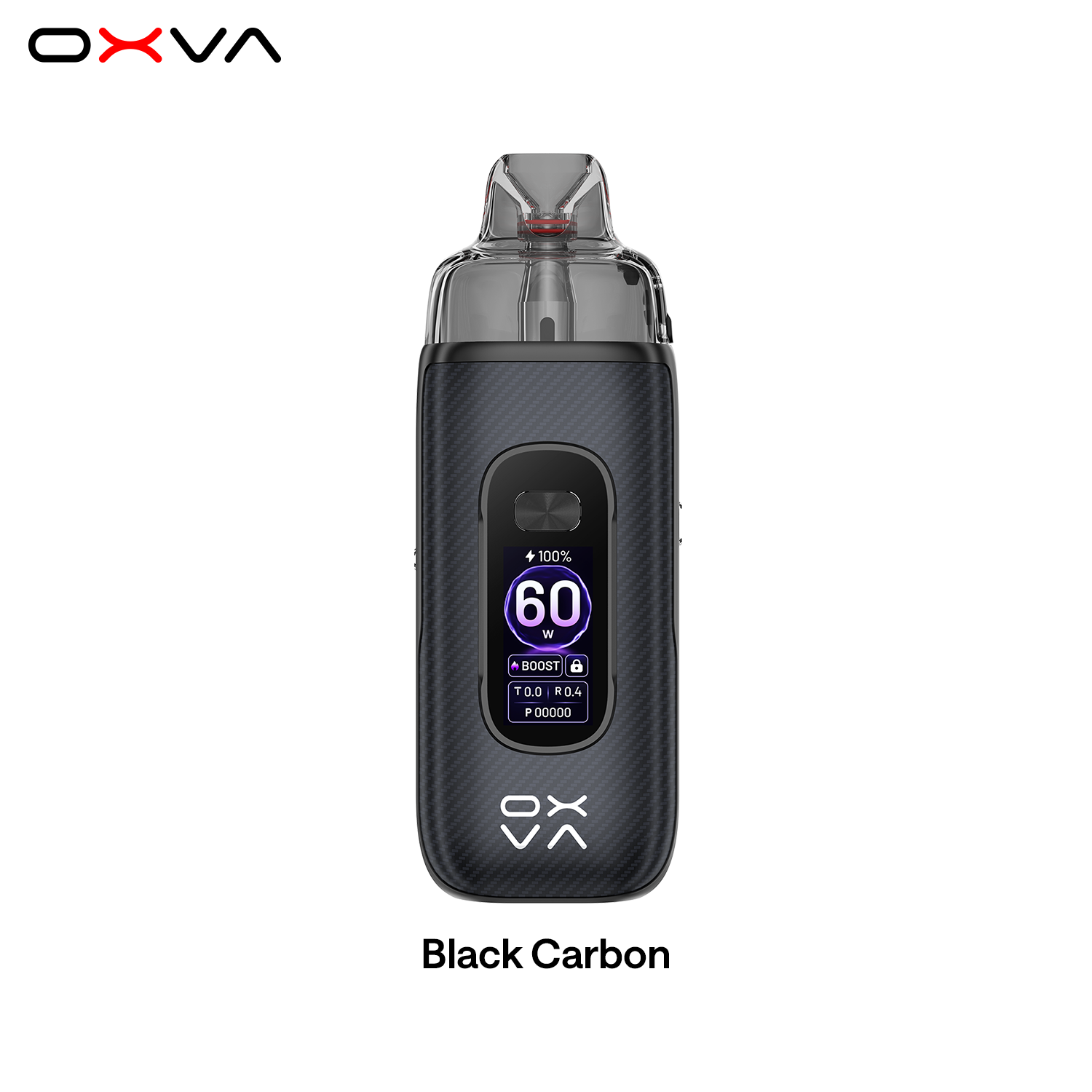OXVA VPrime 2 Black Carbon pod vape kit
