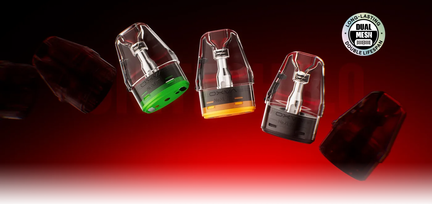 Official OXVA NeXLIM cartridge range