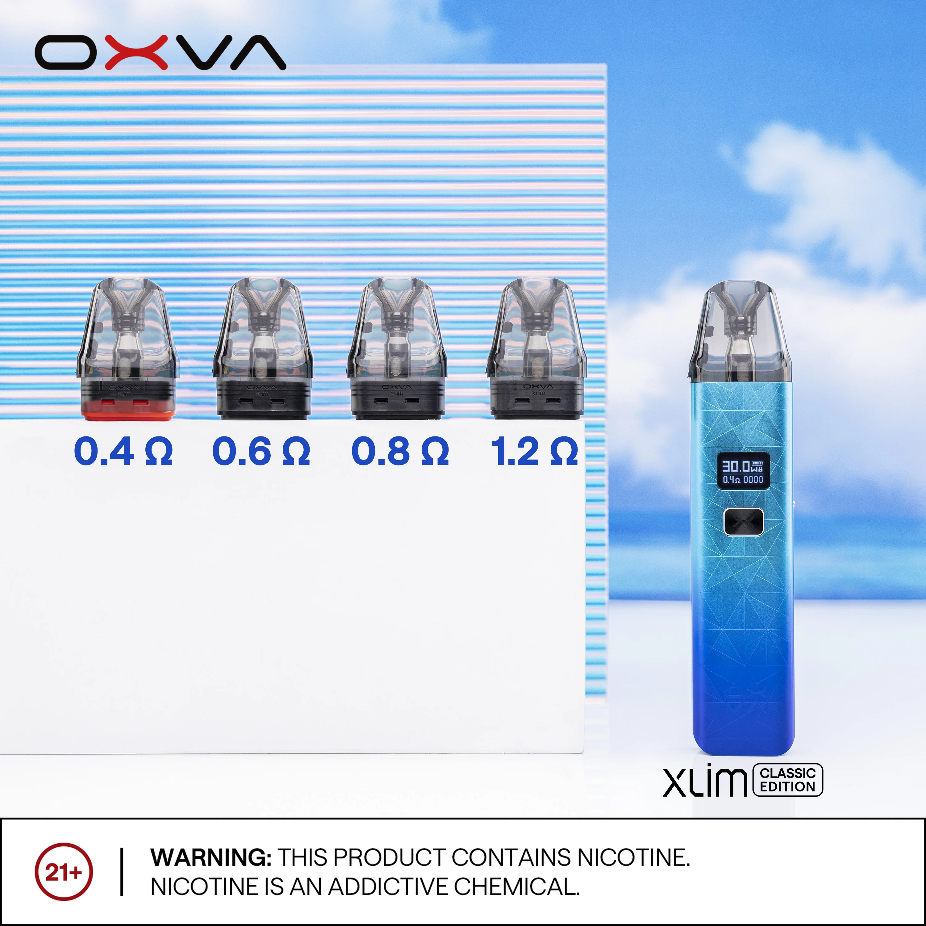 OXVA XLIM Classic Compatibility