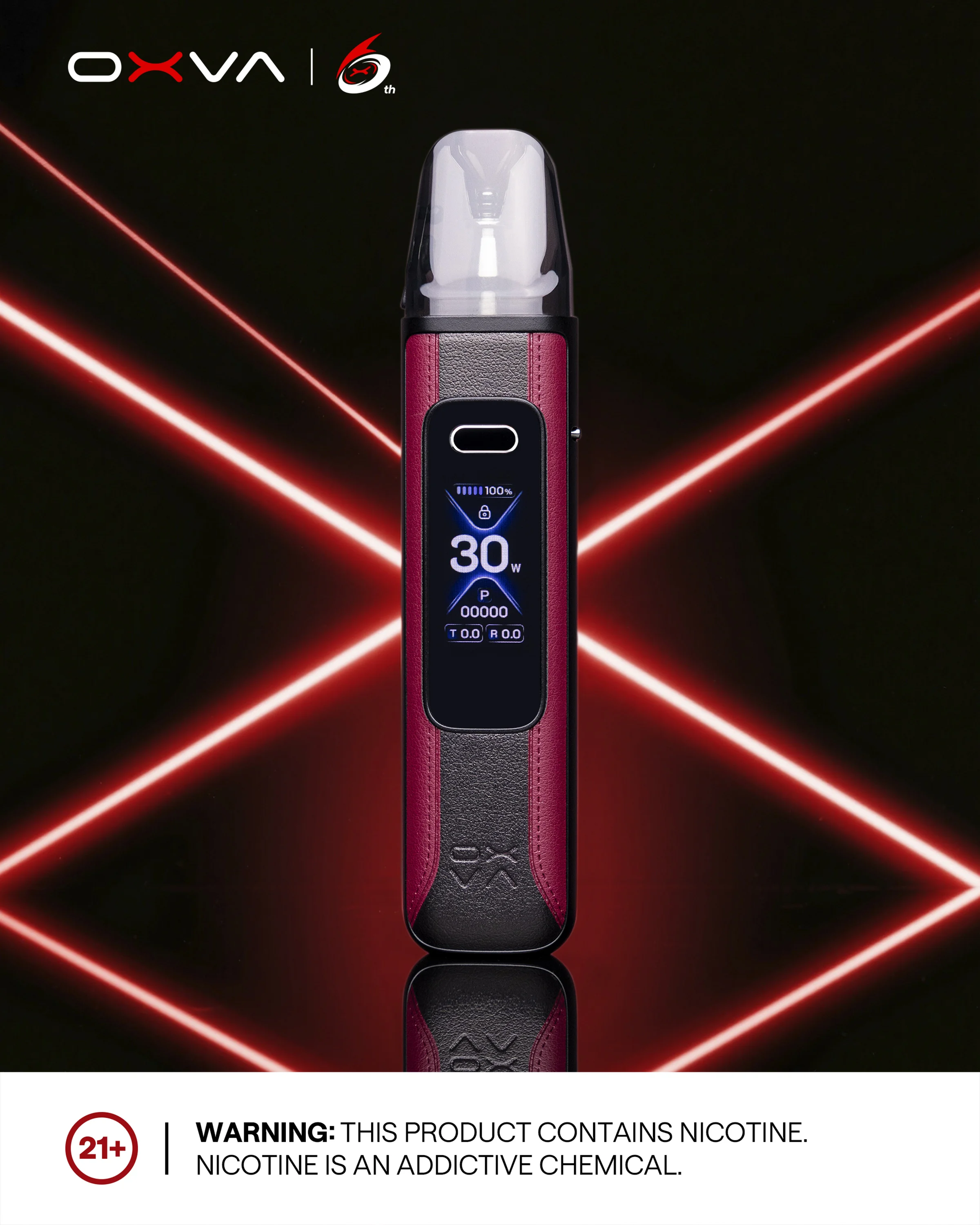 OXVA XLIM Pro 3 side profile